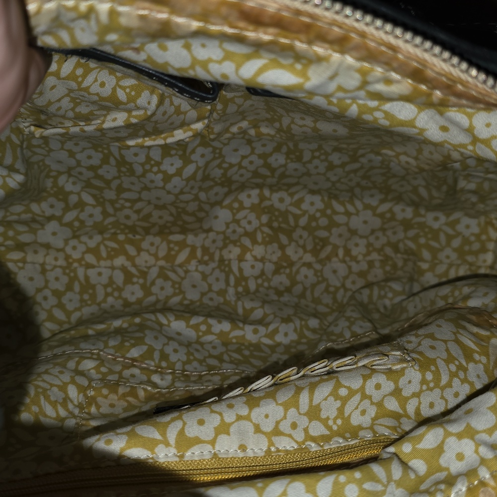 Fossil Black Pebbled Leather Hobo Shoulder Bag 🤍🩶 - Picture 15 of 17